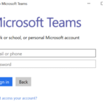 Microsoft Teamsの認証後のエラー対処「HTTP 400 エラー」「400 Bad Request Error」